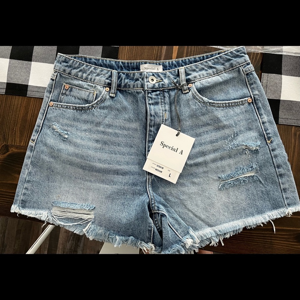 Special A Jean Shorts